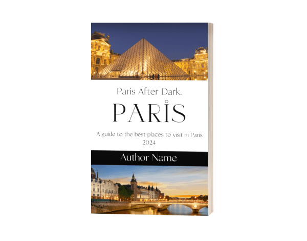 the louvre and the conciergerie in paris at night book cover