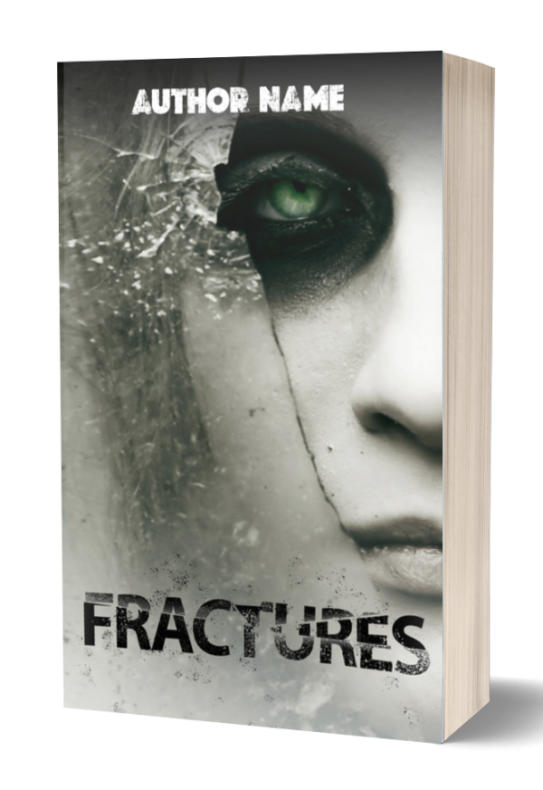 Fractures: Premade Book Cover: A Sci-Fi mystery would fit this imagery perfectly—with a hint of mutant or gothic style superpower—you choose. BookSelf UK