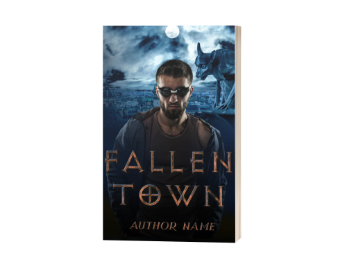 Fallen Town: Premade Book Cover