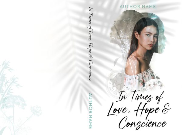 In Times of Love, Hope & Conscience: Premade eBook & Paperback Book Cover - Image 2