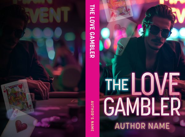 The Love Gambler: Premade eBook & Paperback Book Cover - Image 2